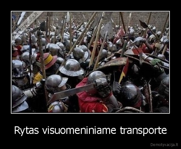 Rytas visuomeniniame transporte