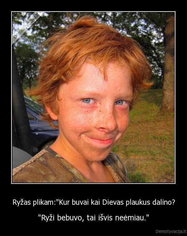 ryzas, plikas, be, plauku