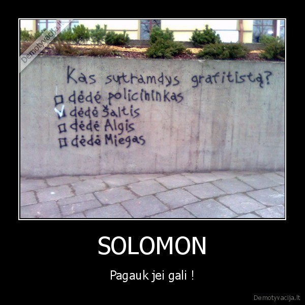 solomon, graffiti