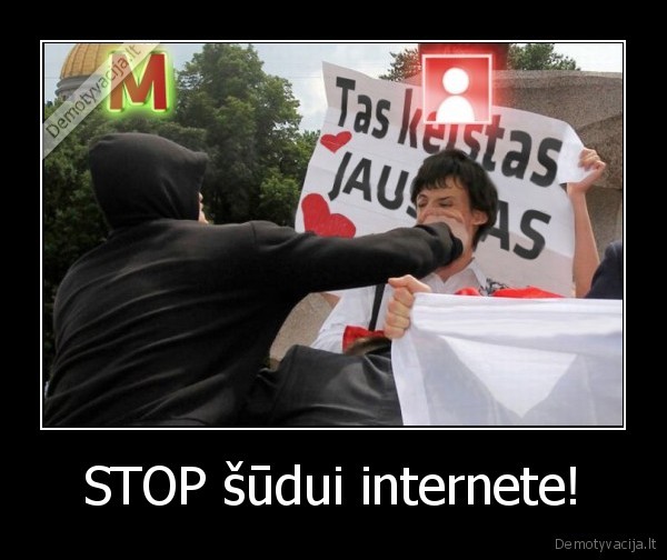 STOP šūdui internete!