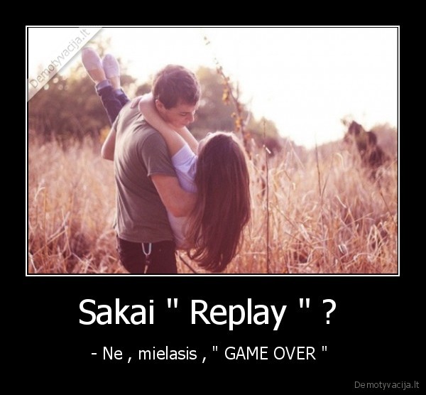 Sakai &quot; Replay &quot; ? 