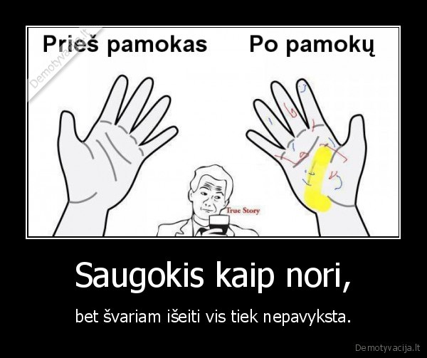 Saugokis kaip nori,