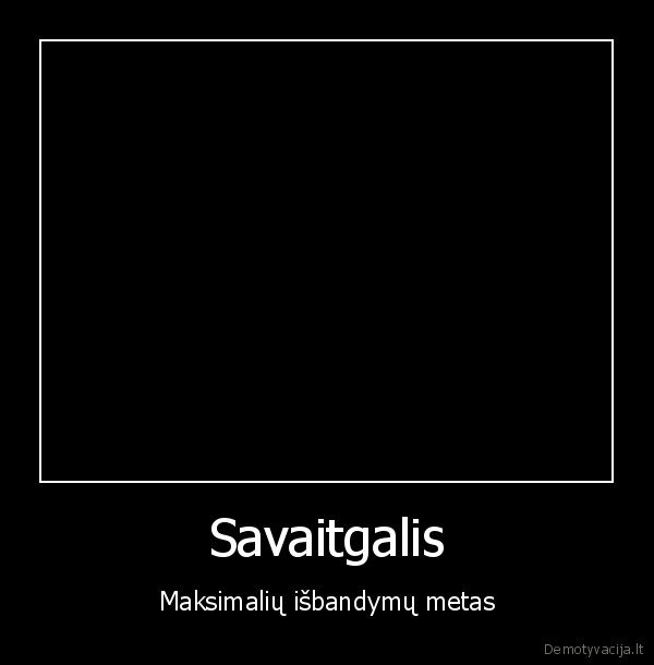 Savaitgalis