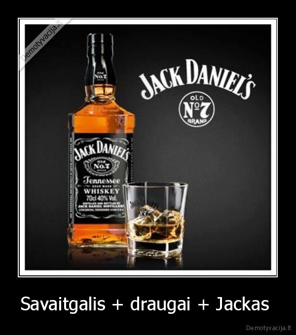 Savaitgalis + draugai + Jackas 