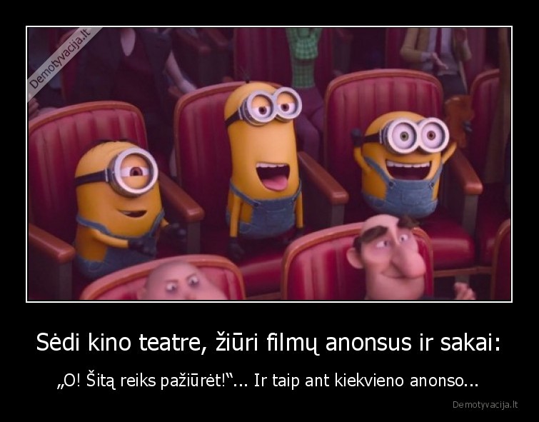 anonsai,geri, filmai,kino, teatras