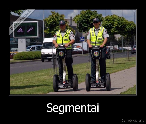 segmentas,policija,segway,geda,mentai