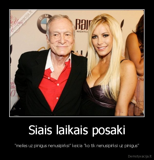 Siais laikais posaki