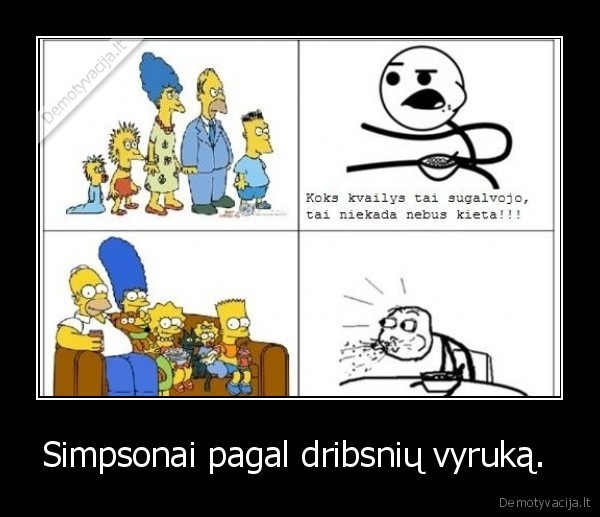 Simpsonai pagal dribsnių vyruką. 