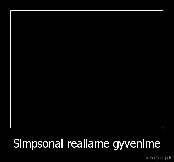 Simpsonai realiame gyvenime