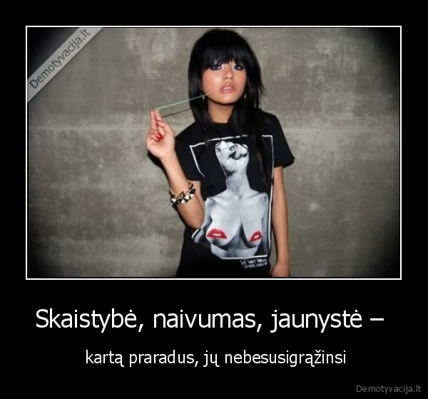 Skaistybė, naivumas, jaunystė – 