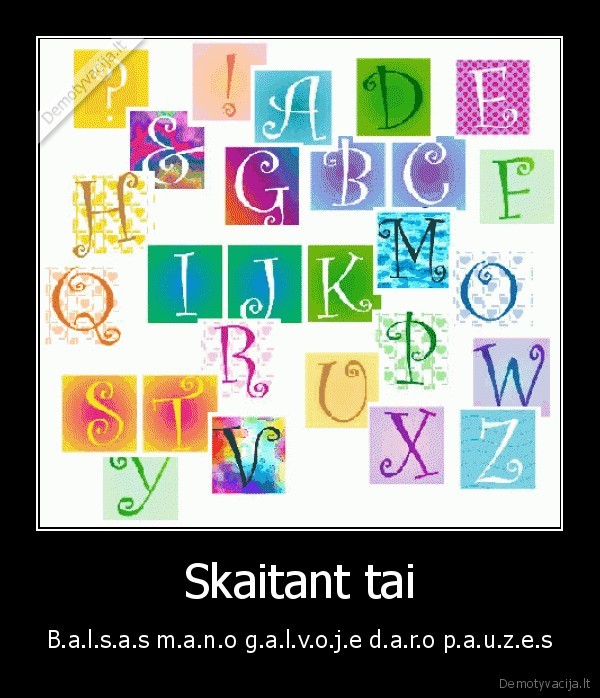 Skaitant tai