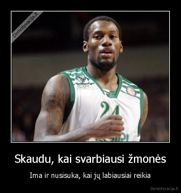 zalgiris, svarbus, zmogus, lyderis, sonny, weems