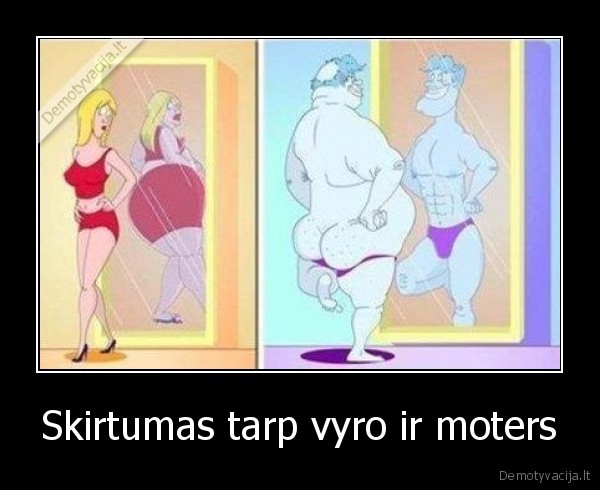 Skirtumas tarp vyro ir moters