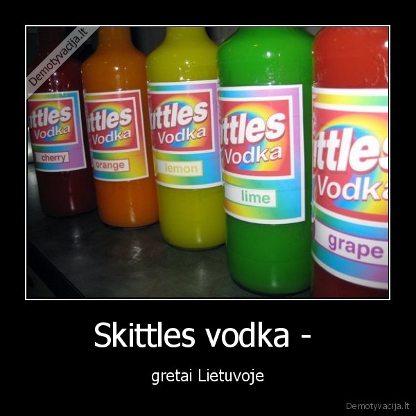 Skittles vodka - 