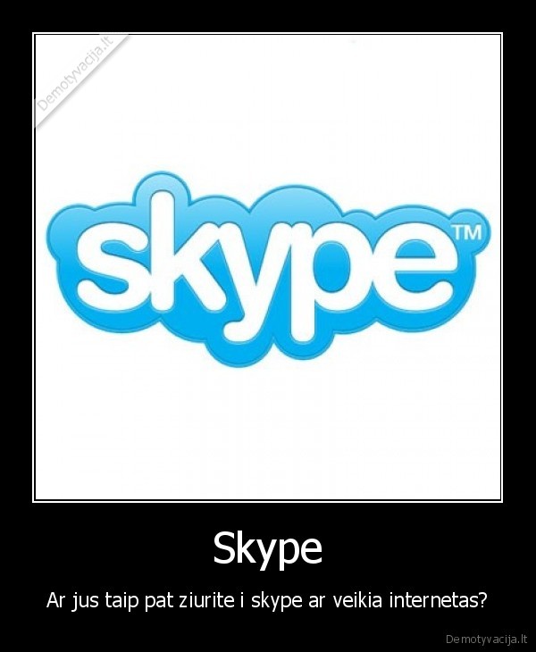 skype, internetas