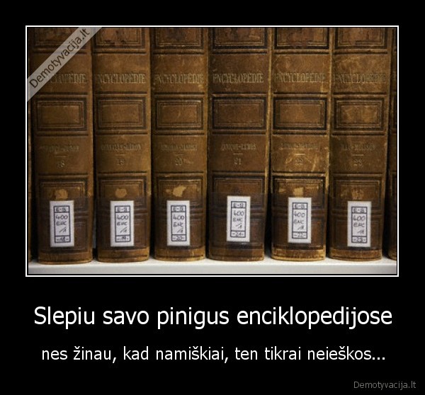 knygos,enciklopedijos,pinigai