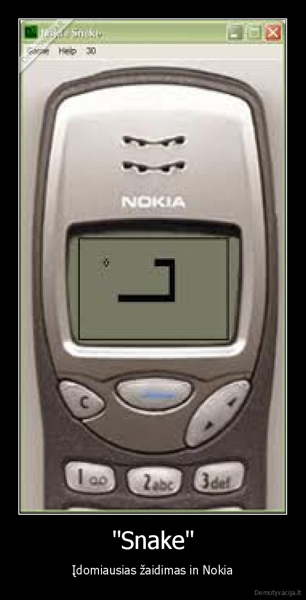 snake,nokia,zaidimas