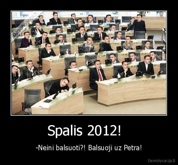 Spalis 2012!  