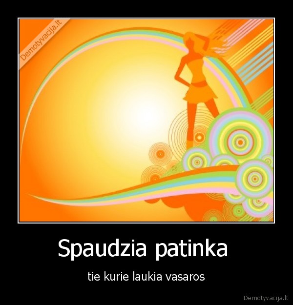 Spaudzia patinka 