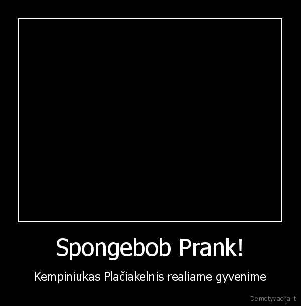 Spongebob Prank!