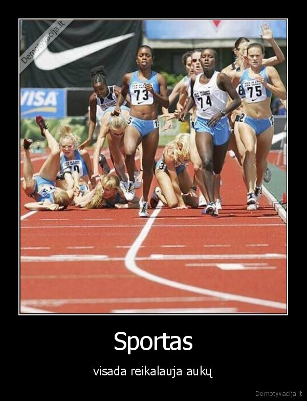 sportas,auka