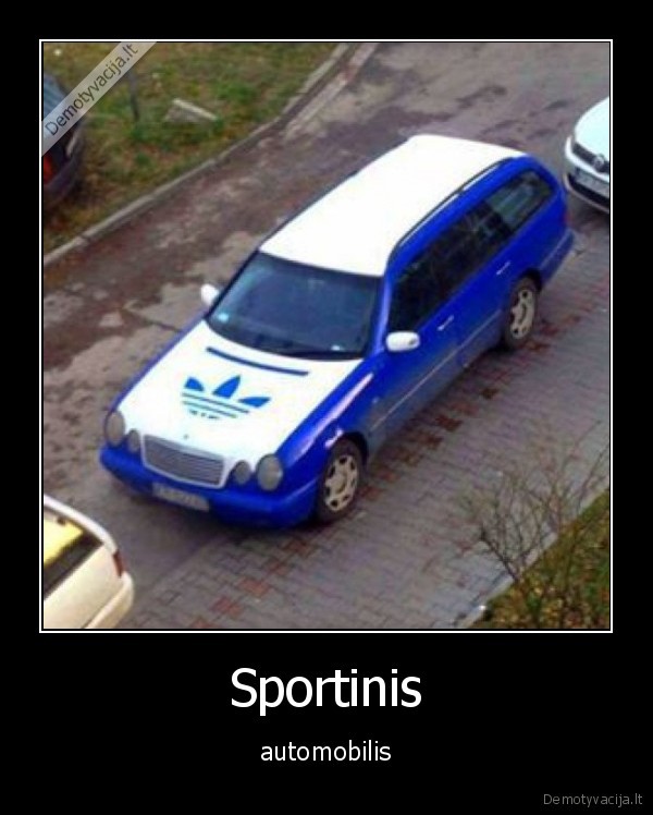 sportinis,adidas,automobilis