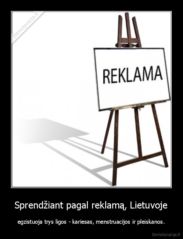 Sprendžiant pagal reklamą, Lietuvoje