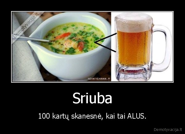 alus, skaniausia, sriuba