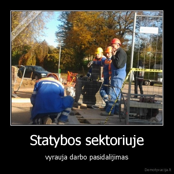 Statybos sektoriuje