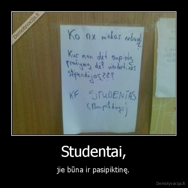 Studentai,