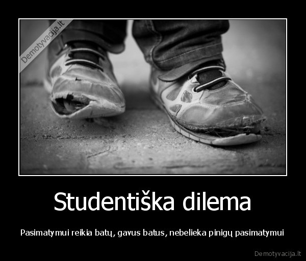 Studentiška dilema