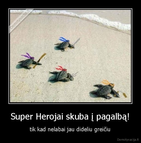 Super Herojai skuba į pagalbą!