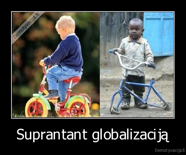 globalizacija,dviratis, be, ratu,dviraciai,negriukas, ant, dviracio,be, ratu