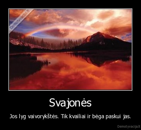 vaivorykste,svajones