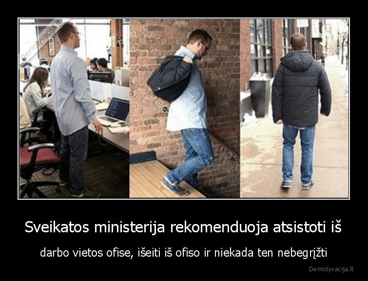 darbas,ofisas,rekomendacija,sveikatos,ministerija