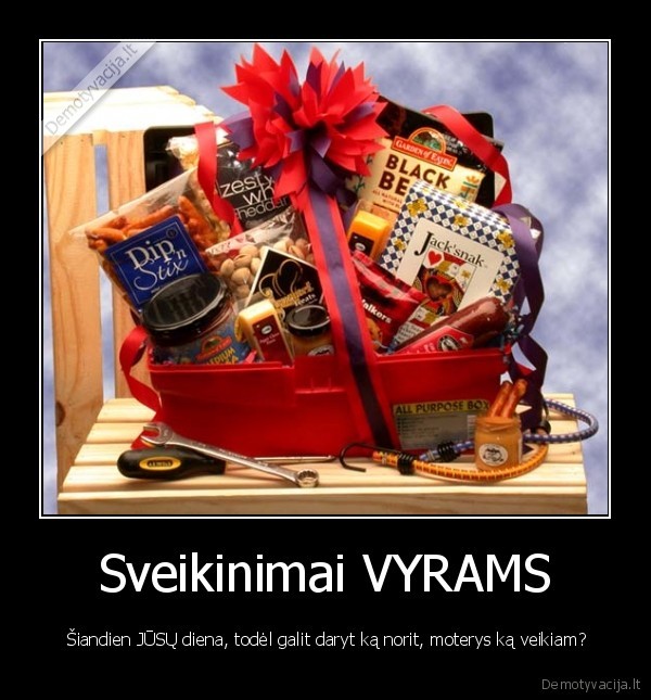 Sveikinimai VYRAMS