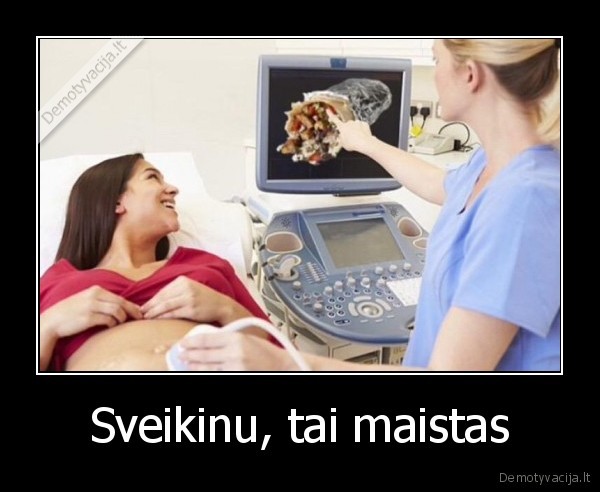 Sveikinu, tai maistas