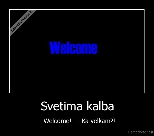 Svetima kalba