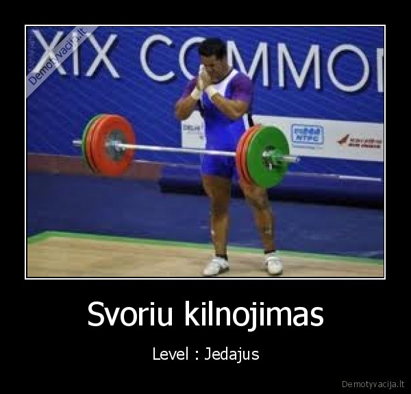 Svoriu kilnojimas