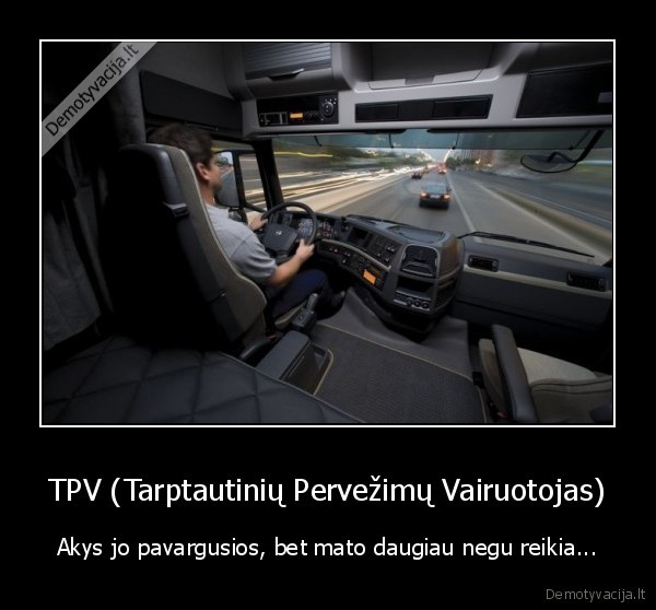 TPV (Tarptautinių Pervežimų Vairuotojas)