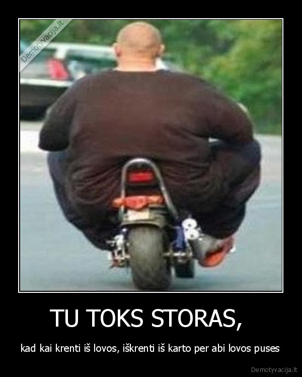 TU TOKS STORAS, 