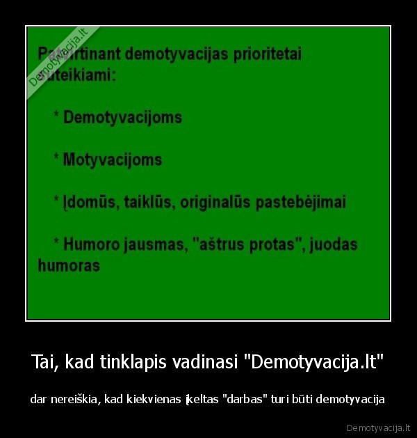 demotyvacija, ne, demotyvacija