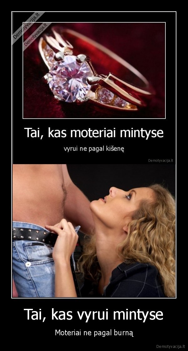 Tai, kas vyrui mintyse