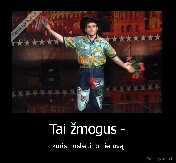 Tai žmogus -