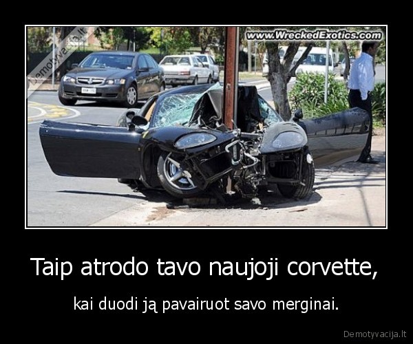 Taip atrodo tavo naujoji corvette,