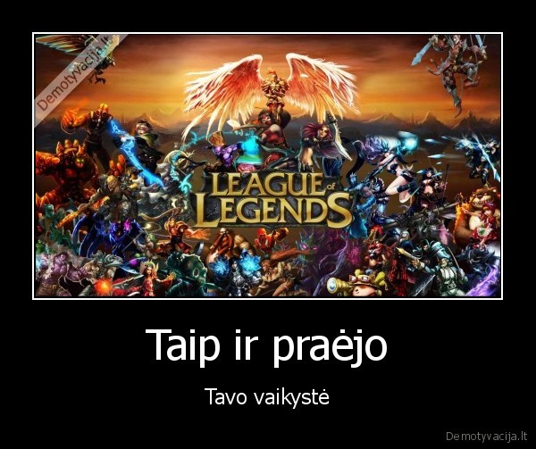 league, of, legends, vaikyste