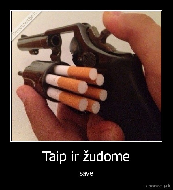 zudyti,cigaretes