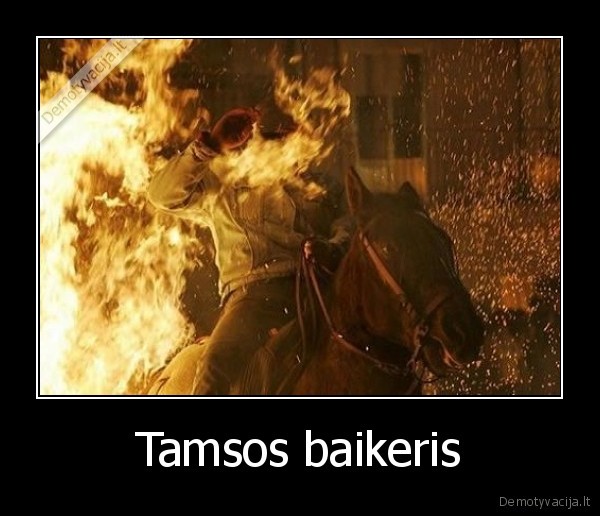 Tamsos baikeris