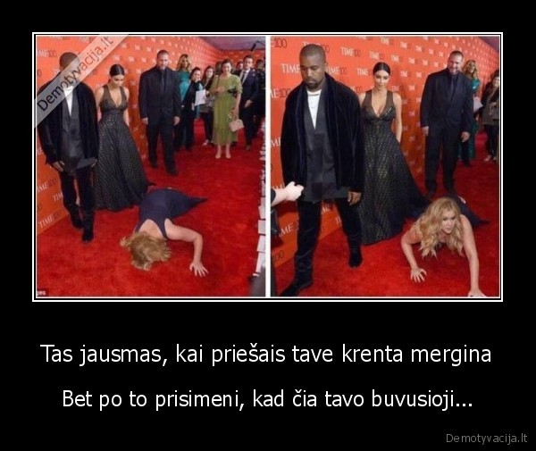 buvusi, mergina,kanye, west