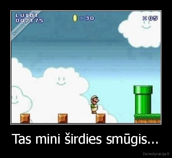 Tas mini širdies smūgis...